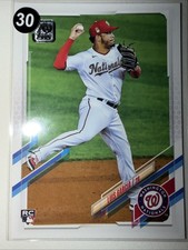 Luis Garcia 2021 Topps Series 1 #298 Washington Nationals Rookie Card. rookie card picture