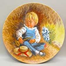 Little Boy Blue Collector Plate by John McClelland RECO 1980 8.5"