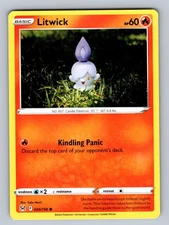 Litwick 024/196 Common SWSH11: Lost Origin NM - LP Pokemon TCG
