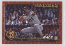 2024 Topps Update Red Crackle Foilboard 177/199 Tyler Wade #US266 0xi8