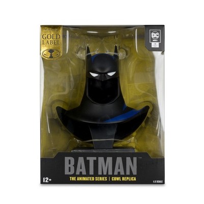 McFarlane Batman: The Animated Series 1:3 Scale Gold Label Cowl
