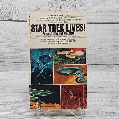 VTG Star Trek Lives! by Jacqueline Lichtenberg (1975, Mass Market) 1st Edition