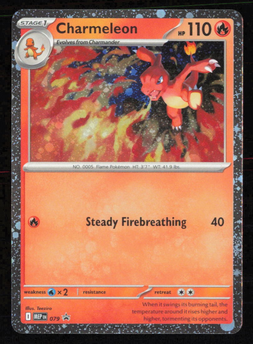 Charmeleon 079 Mega Evolution Promo Cosmos Holo Pokemon TCG NM