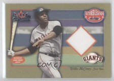2002 Fleer Fall Classic October Legends Materials Willie McCovey HOF 4p7