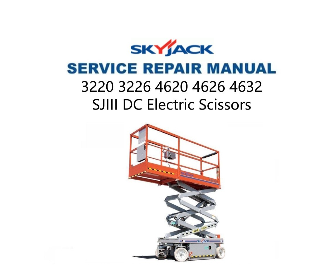 Skyjack 3220 3226 4620 4626 4632 SJIII DC Electric Scissors