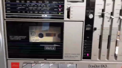 東芝ステレオ Toshiba RT-SX3 Boombox Radio Cassette Player Stereo [video] | eBay