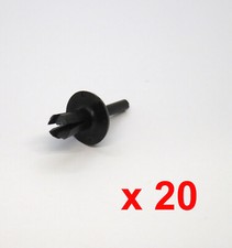 Landrover Defender Plastic Wheel Arch Push Fit Rivets / Spat Clips AFU1075 x 20