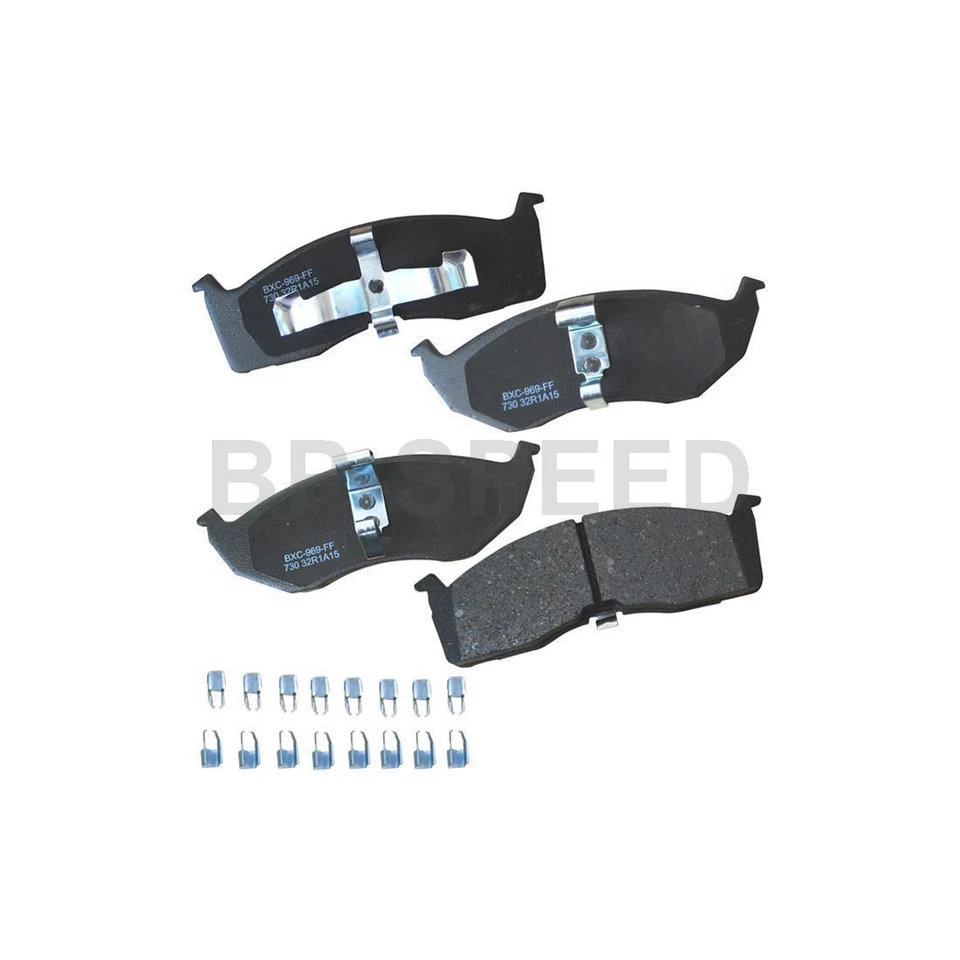 Juego de pastillas de freno delanteras traseras para Chrysler Prowler 2001 Foto 3 de 3