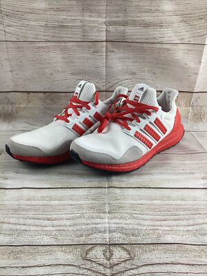 adidas ultraboost dna x lego colors white and red shoes men's size 10  H67955