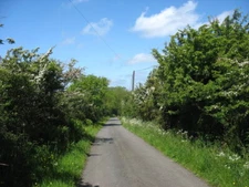 Photo 6x4 Road west of the Deri-isaf junction Gadfa  c2009