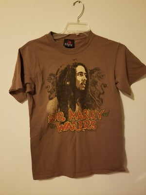 Official Bob Marley Rasta small Adult T-Shirt -Jamaican Reggae Singer Music Tee