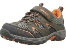 New Merrell Unisex-Child Trail Chaser Sneaker -8  little boys - Gunsmoke 
