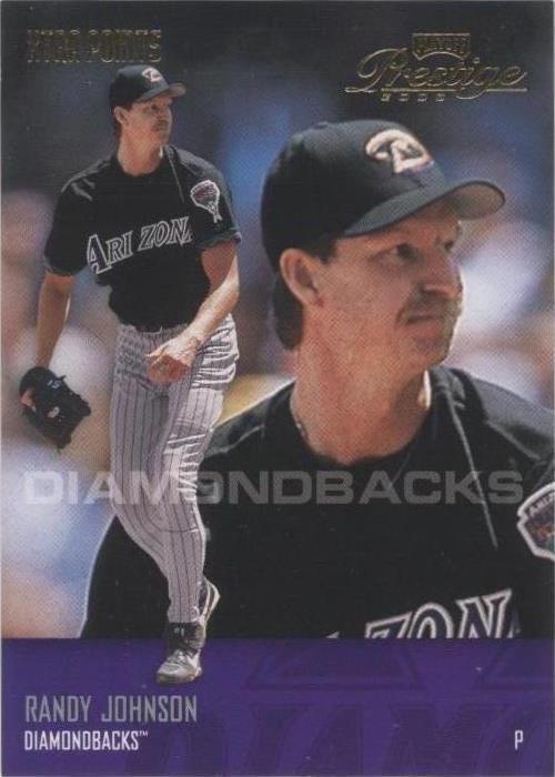 2003 Playoff Prestige - Randy Johnson #96 Xtra Points Purple /150 for ...
