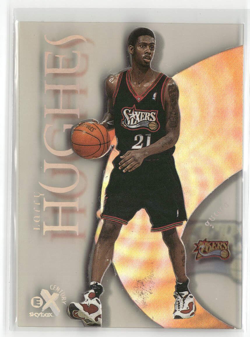 1998-99 SkyBox E-X Century #90 Larry Hughes RC ☘️3A