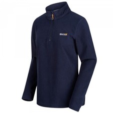 Image of Regatta Sweetheart Fleece Womens Micro Top Lightweight Ladies Half Zip Jacket