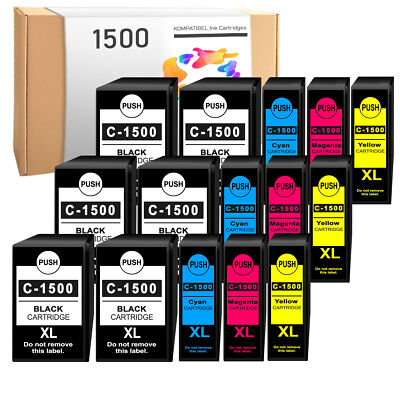 15er Multipack für Canon PGI-1500xl Patrone MAXIFY MB2350