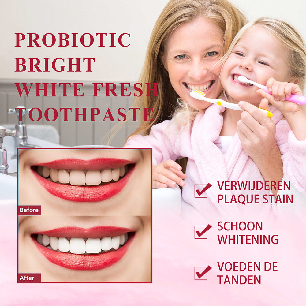 2PCS SP-6 Probiotic Whitening Toothpaste Fresh Breath Teeth Whitening 120g