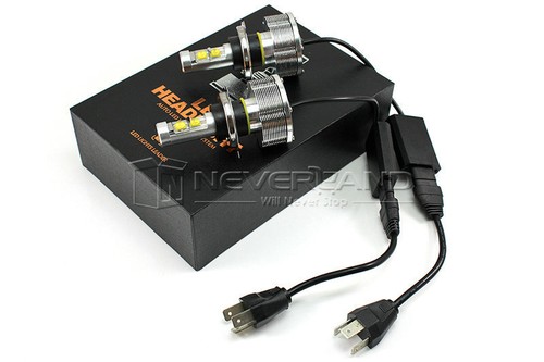 2X H4 9003 HB2 Auto LED Headlight Scheinwerfer 6000LM Fernlicht Abblendlicht - Bild 2 von 5