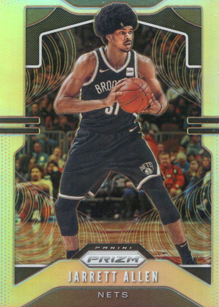 2019-20 PANINI PRIZM SILVER PARALLEL JARRETT ALLEN NETS NO. 47 | eBay
