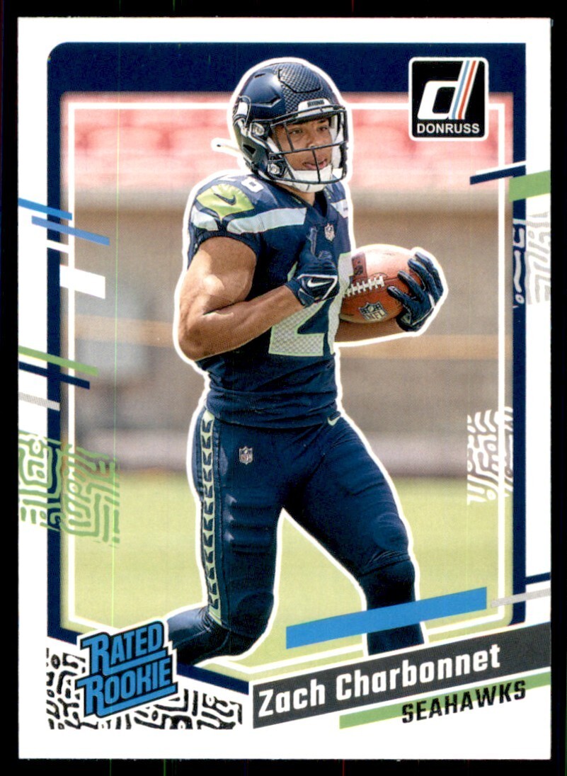Zach Charbonnet Panini Donruss #392 Base
