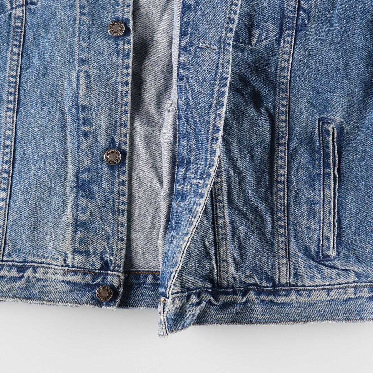 90'S GAP DENIM Old GAP denim jacket G-jacket Men's XL