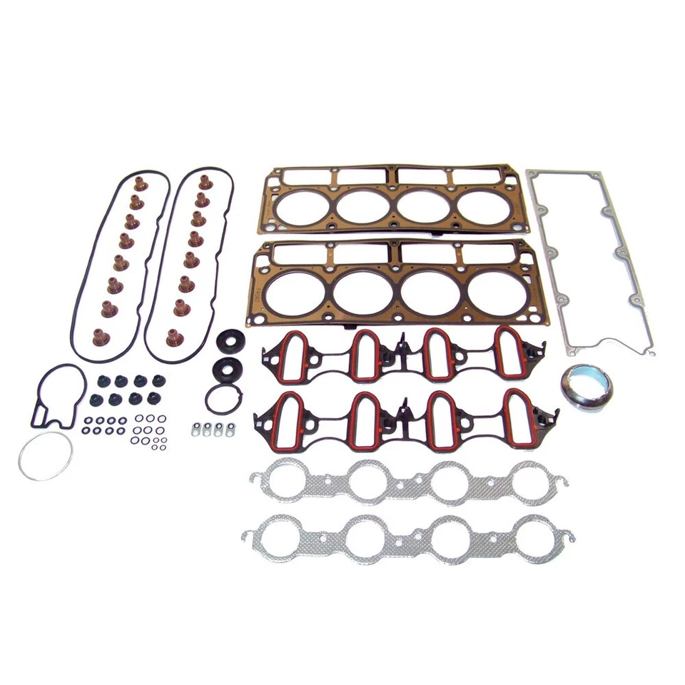 5.3L Cylinder Head Set with Head Bolt Kit For 02-06 Chevrolet V8 OHV DNJ HGB3168 Foto 2 de 3
