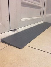 1 inch/24 mm Rubber Wedge Wheelchair Ramp, Small Threshold Ramp
