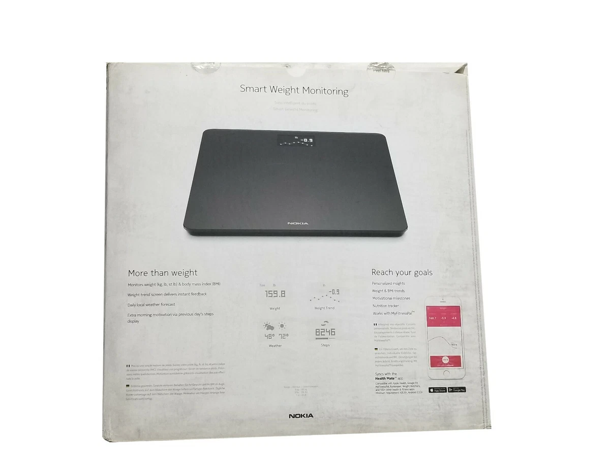 Withings - Body Weight & BMI Wi-Fi Smart Scale - White