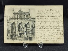 Litho AK Danzig Artushof Börse von 1898 ! RR...