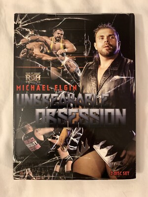 ROH Michael Elgin Unbreakable Obsession DVD 2-disc set PWG NJPW