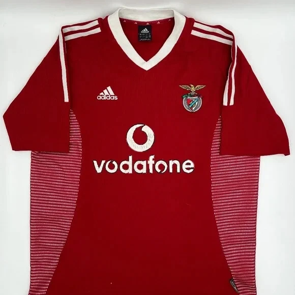 Nuno Gomez #21 SL Benfica 2002/2003 Home ORIGINAL Adidas Soccer Jersey (L) - Image 3 of 4