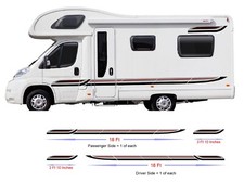 44ft Graphics Decals For Motorhome Caravan Campervan T4 T5 Transit Lots Colors