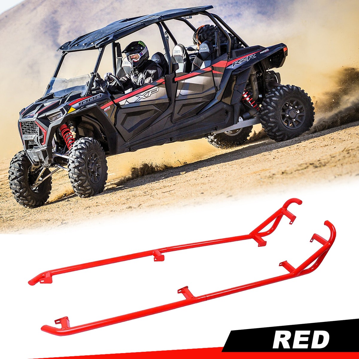Nerf Bars Rock Sliders for 2014-2023 Polaris RZR XP 4 900 1000