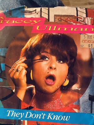 TRACEY ULLMAN ''THEY DON'T KNOW'' Picture Sleeve!  45 Rpm