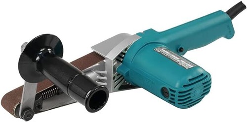 Makita 9031 Bandschleifer 1-1/8" x 21" regelbares Staubsammlerstück AC100V NEU - Bild 6 von 9