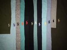   Lot 12 Ralph Lauren Polo Short Sleeve Men CREW NECK T-Shirts M Medium 4 NWOT