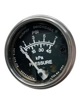 Murphy 20BPG-7 05703156 Oil Pressure Gauge, 0-75 PSI with Lockout