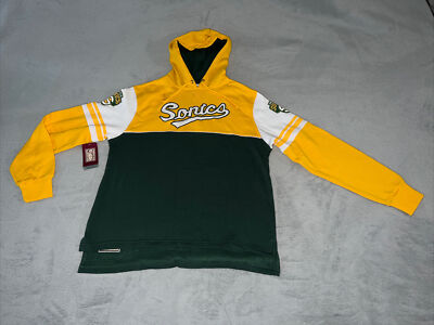 Mitchell & Ness Seattle SuperSonics 1996 Payton Kemp Home Advantage Hoodie SMALL