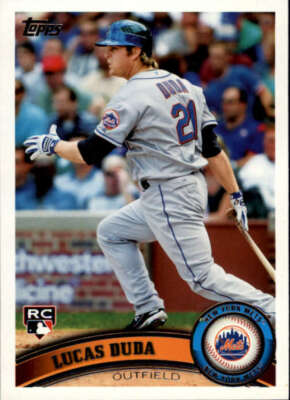 2011 Topps #129 Lucas Duda NM-MT RC Rookie Mets ID:70849