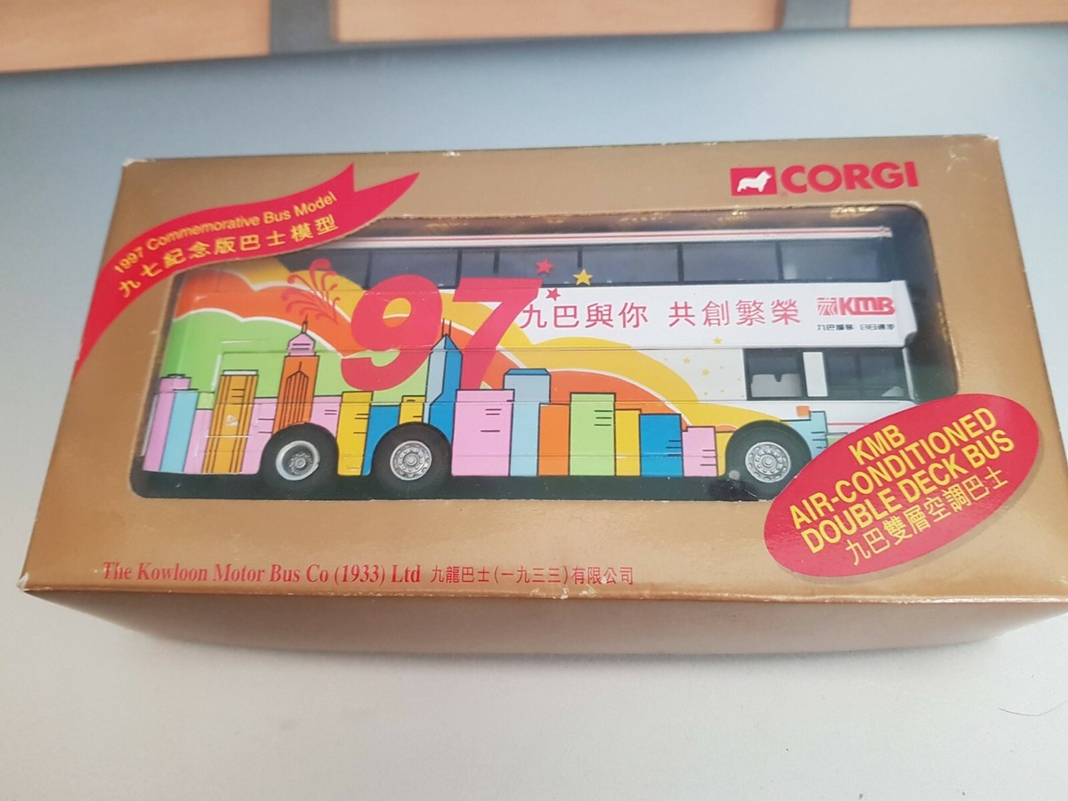 HONG KONG KMB 1997 Commemorative Bus Model CORGI 1/76 No 43203 | eBay