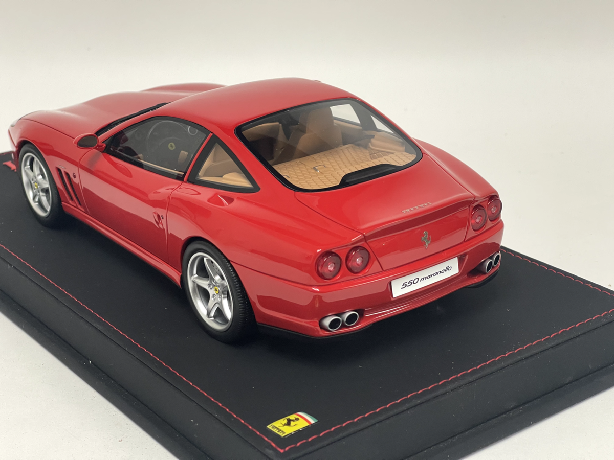 ミニカー Ferrari 550 Maranello 1:18 1/18 GT Spirit Ferrari 550 Maranello in Rosso Corsa Red from 1990