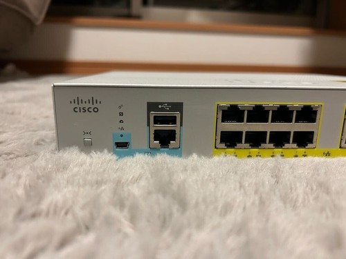 CISCO Catalyst 2960 Series WS-C2960L-16PS-LL 16 Port POE Switch from Japan Used - Afbeelding 3 van 4