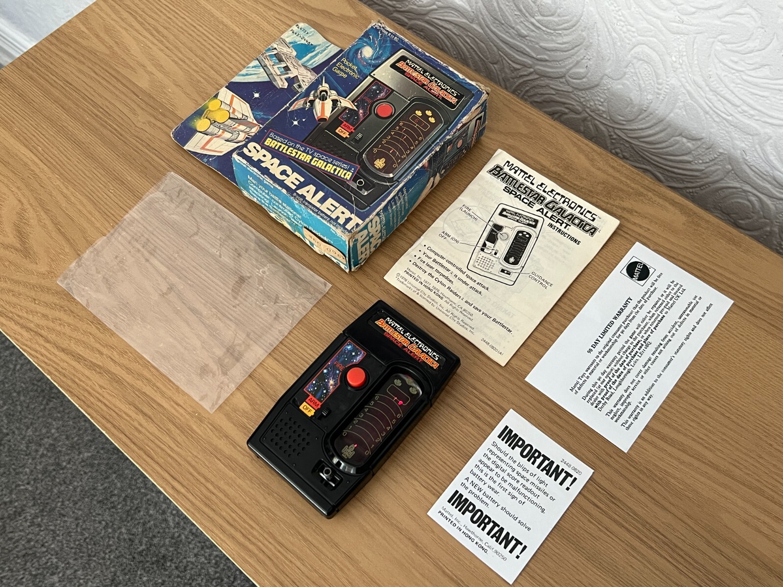 Mattel BattleStar Galactica Space Alert - En caja funcionando -Gran caída de precio