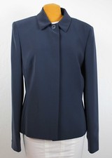 Gray Blazer Women 8 Dark Grey Suit Coat Jacket Lined Fitted Button Prty Mail Shp