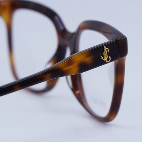 Jimmy Choo JC315/G 0086 00 Shiny Havana 51mm Eyeglasses New Authentic - 第 5/6 張圖片