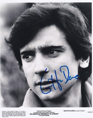GRIFFIN DUNNE signed Autogramm 20x25cm AMERICAN WEREWOLF in Person autograph COA