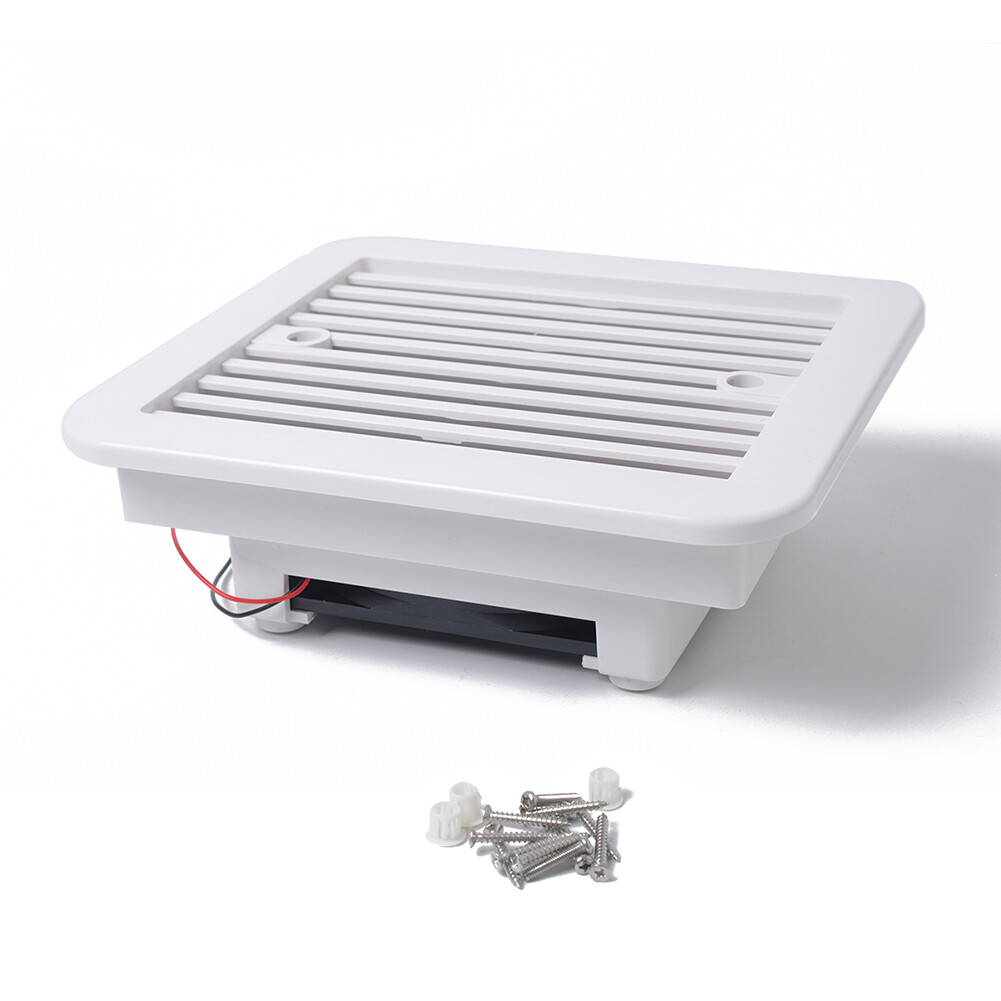 12V Fridge Vent with Fan Strong Wind Ventilation Exhaust Fans for Van