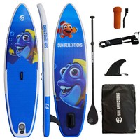 Sun Reflections Kids Sup 250Cm 8'2 Aufblasbar Kinder Board Paddel Violet 2025