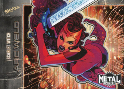 2024 Marvel Metal Universe Avengers ARC WELD #AW-18 Scarlet Witch