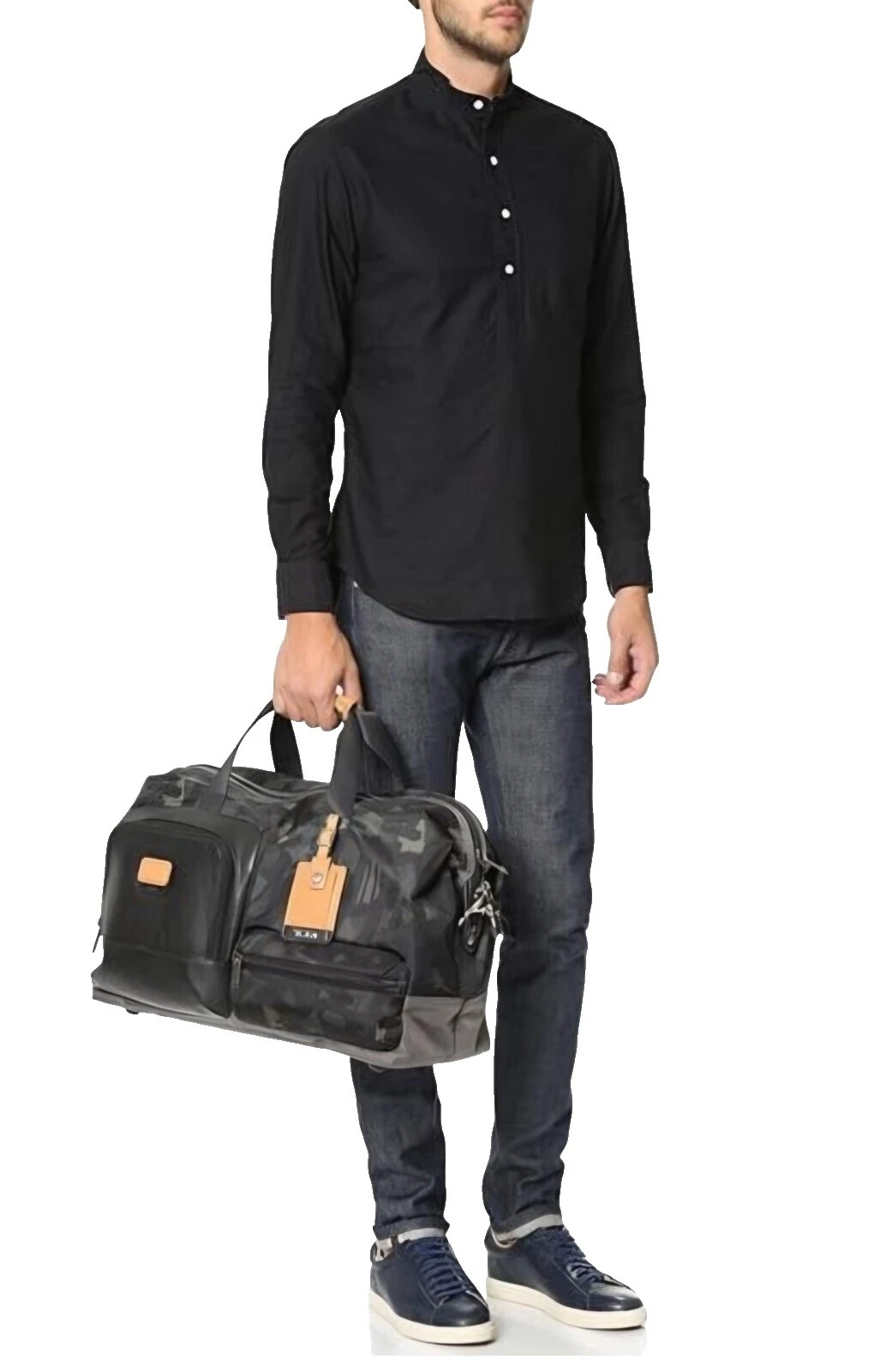Tumi Leather Satchel Bags for Men